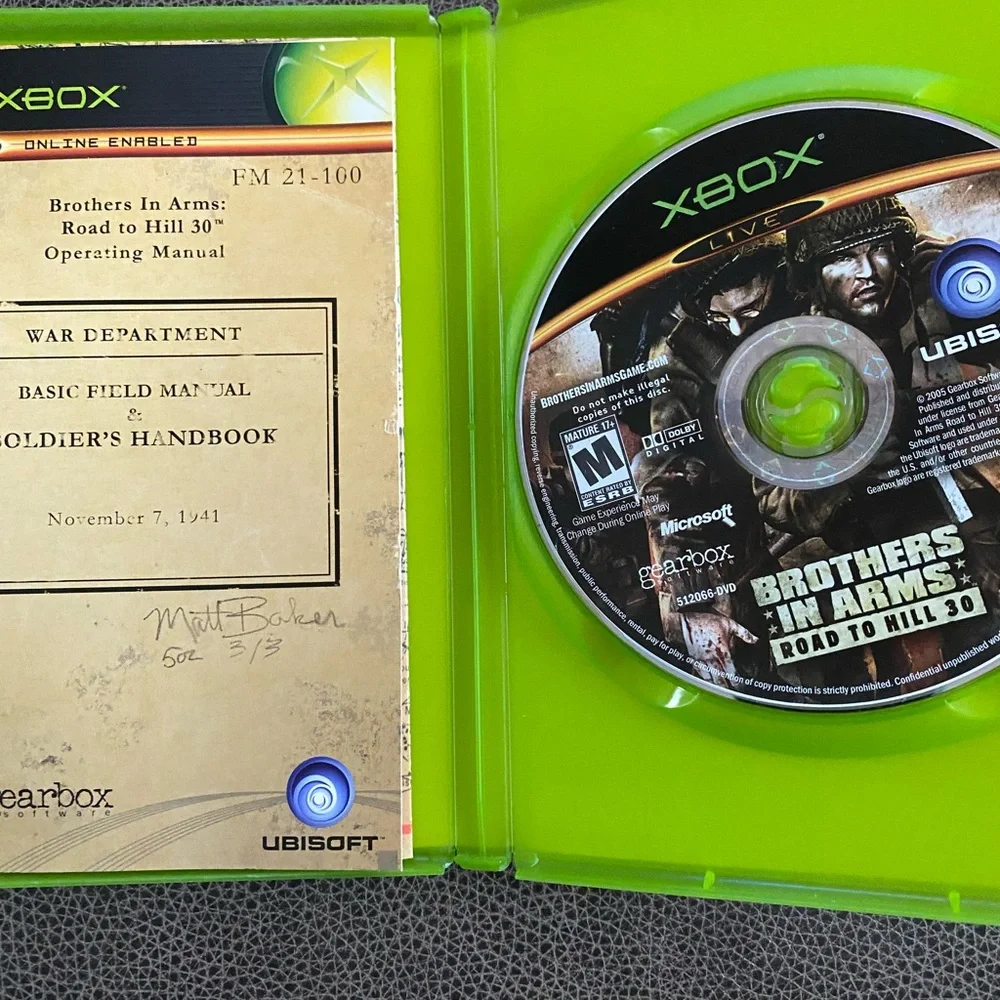 Brothers in Arms: Road to Hill 30 (Microsoft Xbox, 2005)